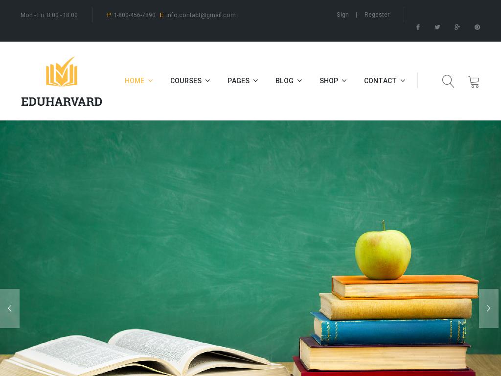 Шаблон для учебных заведений, таких как университеты и колледжи, онлайн-курсы или онлайн-обучение и мероприятия разного рода, 24 HTML страницы на разметке Bootstrap 3.
