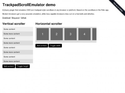 Trackpad Scroll Emulator