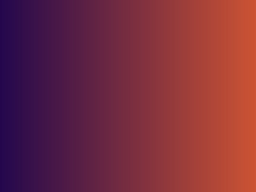 Красивая смесь пурпутно синего цвета #23074D и красно оранжевого #CC5333, насыщенный двухцветный линейный CSS градиент для Вашего сайта.