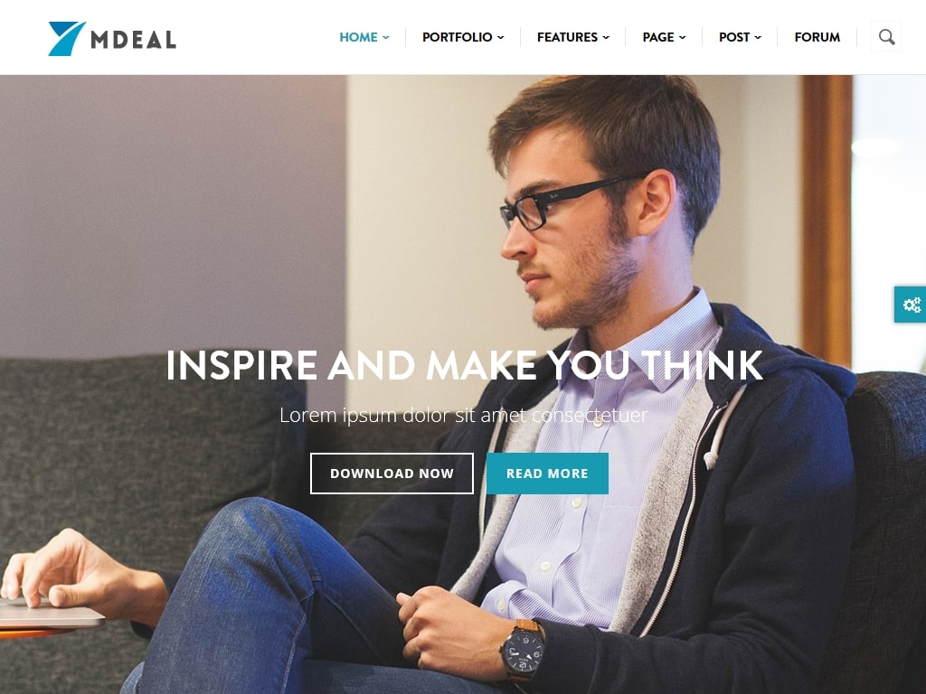 Современная и профессиональная бизнес тема Drupal с гибким адаптивным дизайном Bootstrap 3, дополнительно сделаны страницы портфолио и форума.