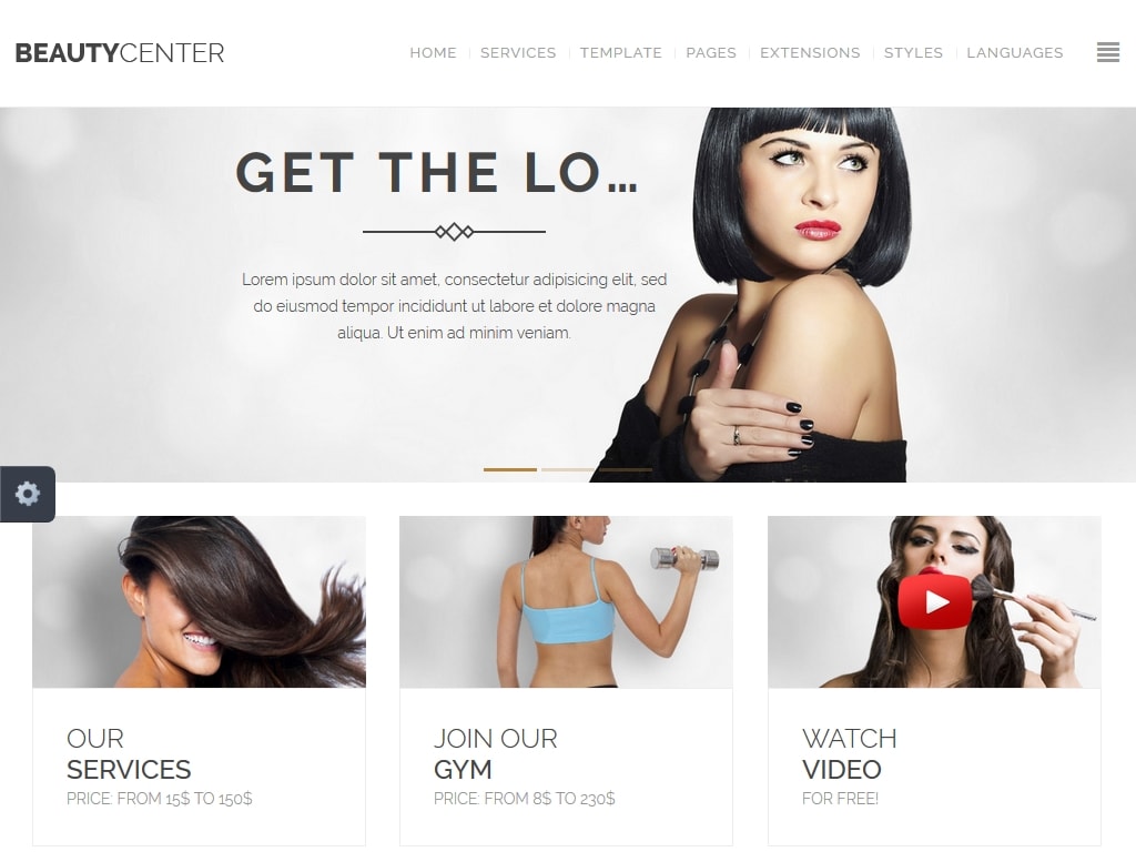 Beauty Center - Joomla - Блог