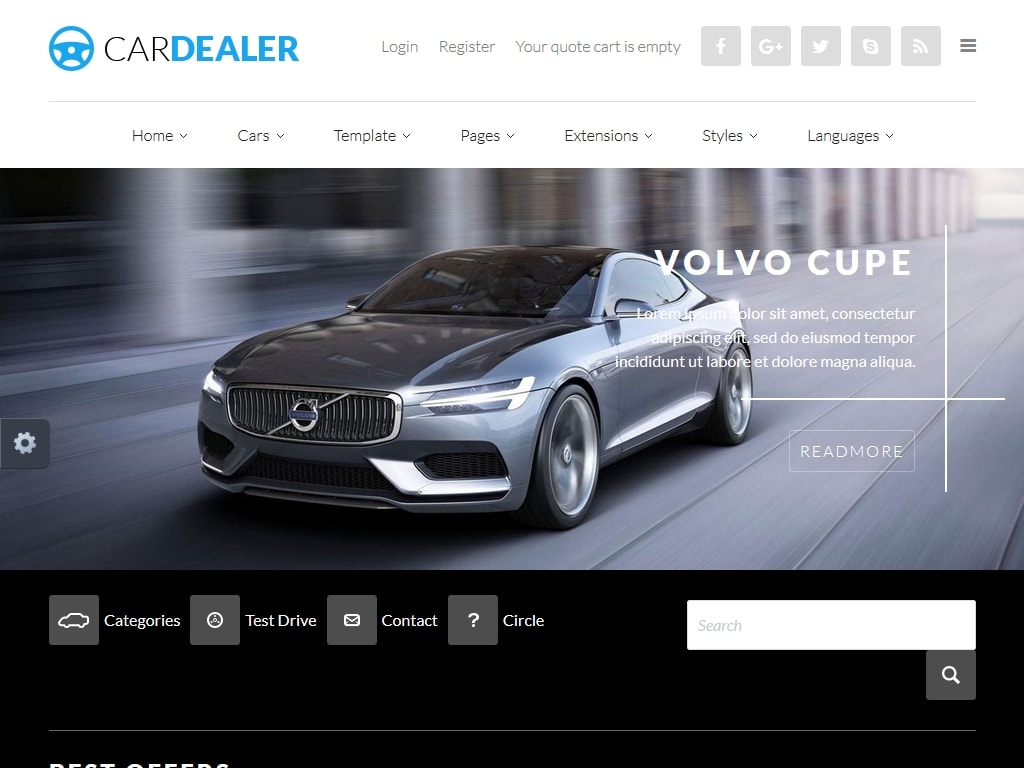 Car Dealer - Joomla - Блог