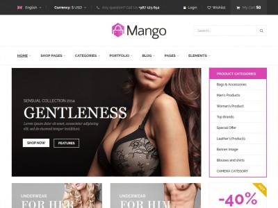 Mango - WordPress