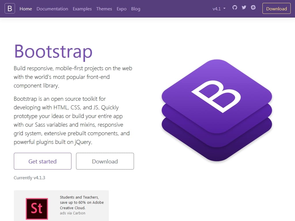 Bootstrap v4.1.3 - Улучшение