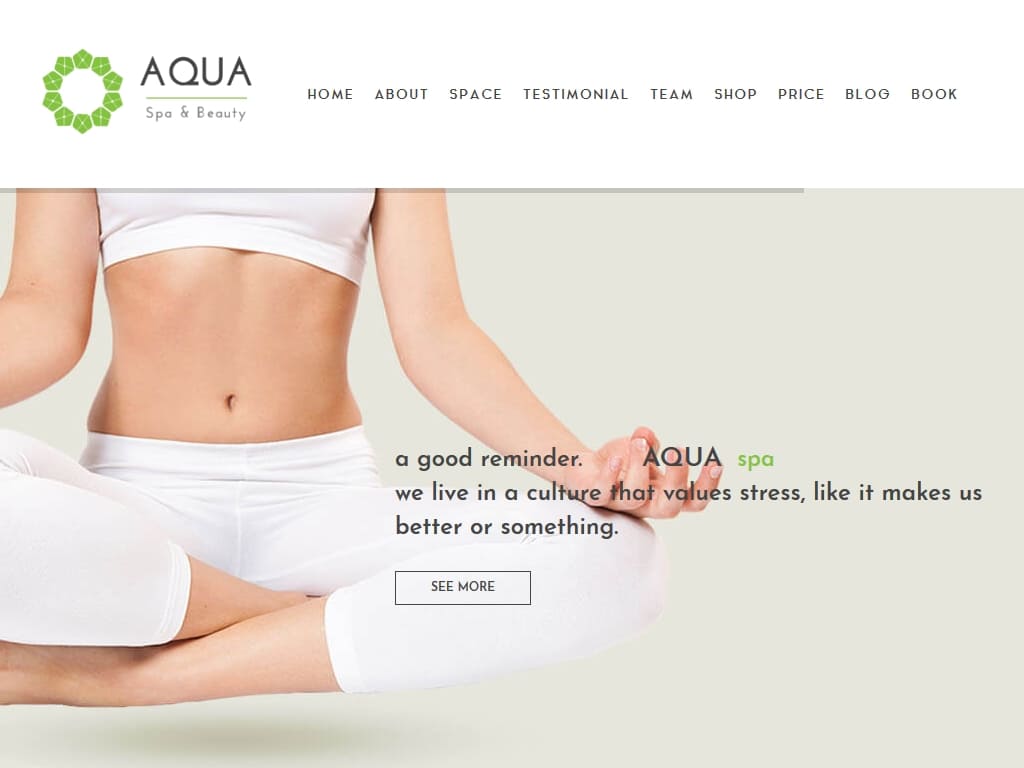 Aqua - Joomla - Магазин
