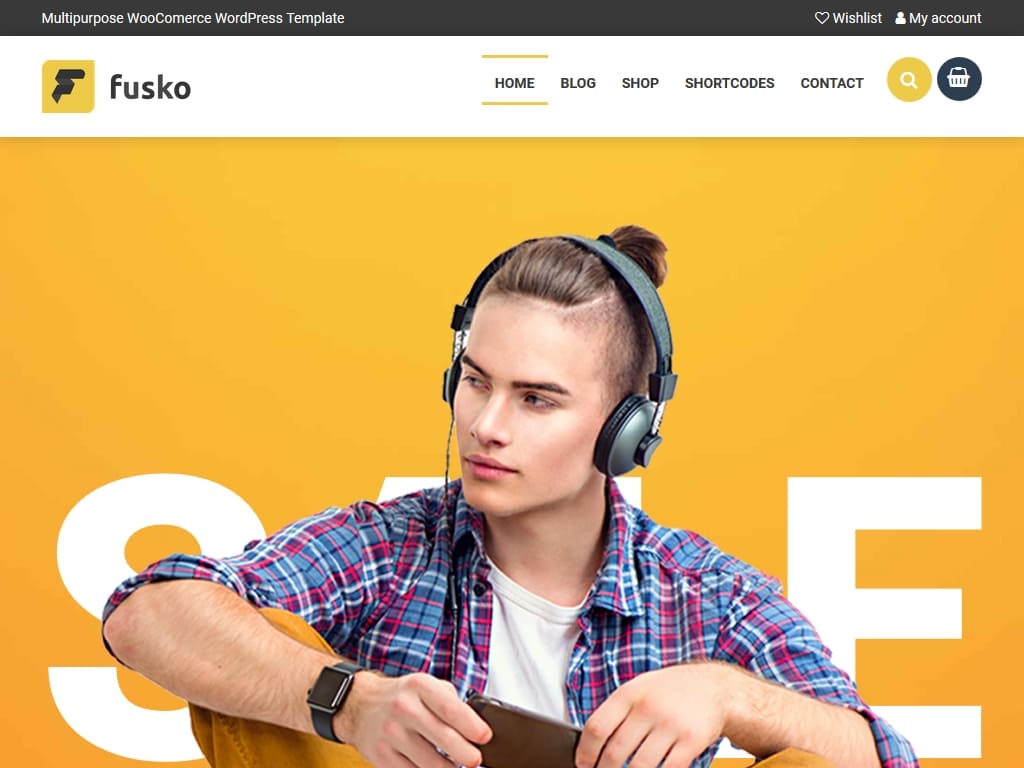 Fusko - WordPress - Магазин