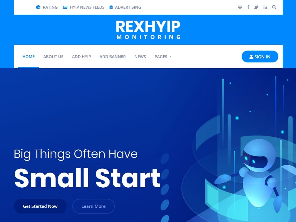 RexHYIP - Блог