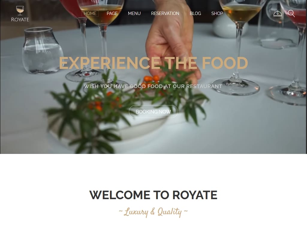 Шаблон HTML5 для ресторана, 15 демонстраций домашних страниц, имеет красивый и уникальный дизайн, который лучше всего подойдет для вашего присутствия в интернете.