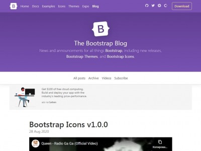 Bootstrap Icons v1.0.0