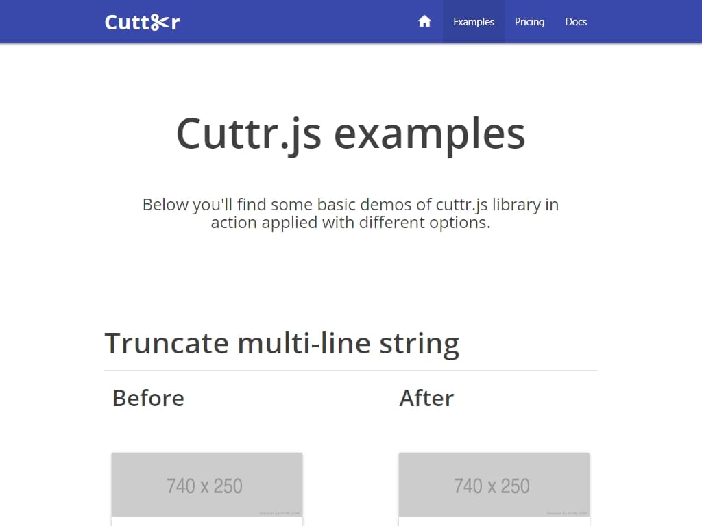 Cuttr.js - Улучшение