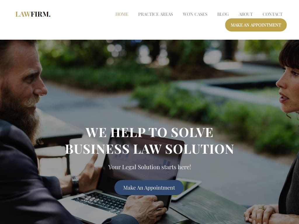 Начните работу с бесплатным шаблоном сайта для юристов на HTML5 предлагает множество скрытых функций, подходит для юридической фирмы, консалтингового бизнеса и других корпоративных агентств.