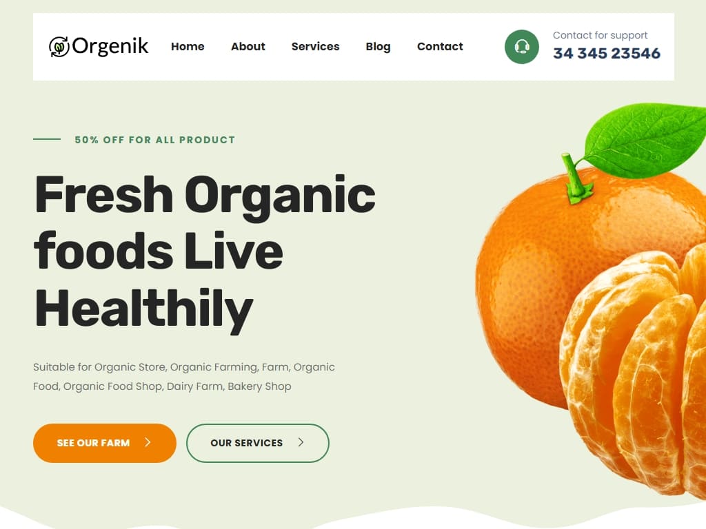 Шаблон органических продуктов питания, можете использовать его для органического магазина, органического земледелия, фермы, органических продуктов, магазина органических продуктов.