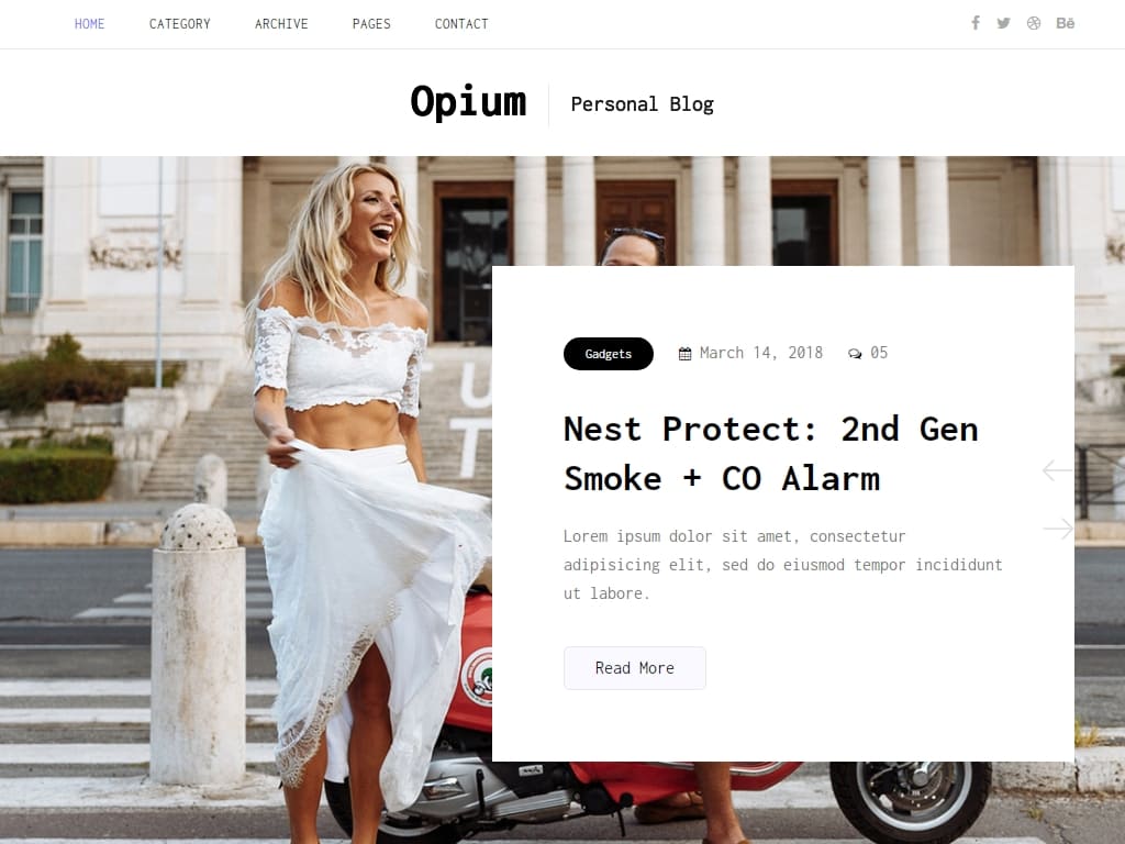 Opium - Блог