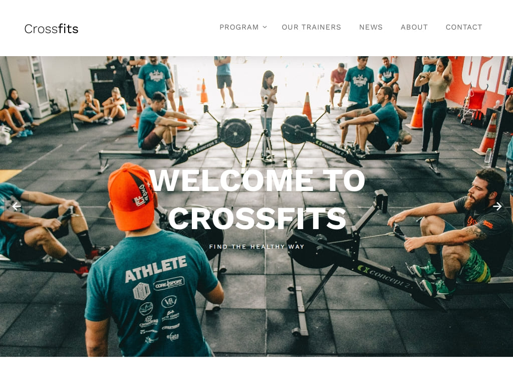 CrossFits - Портфолио