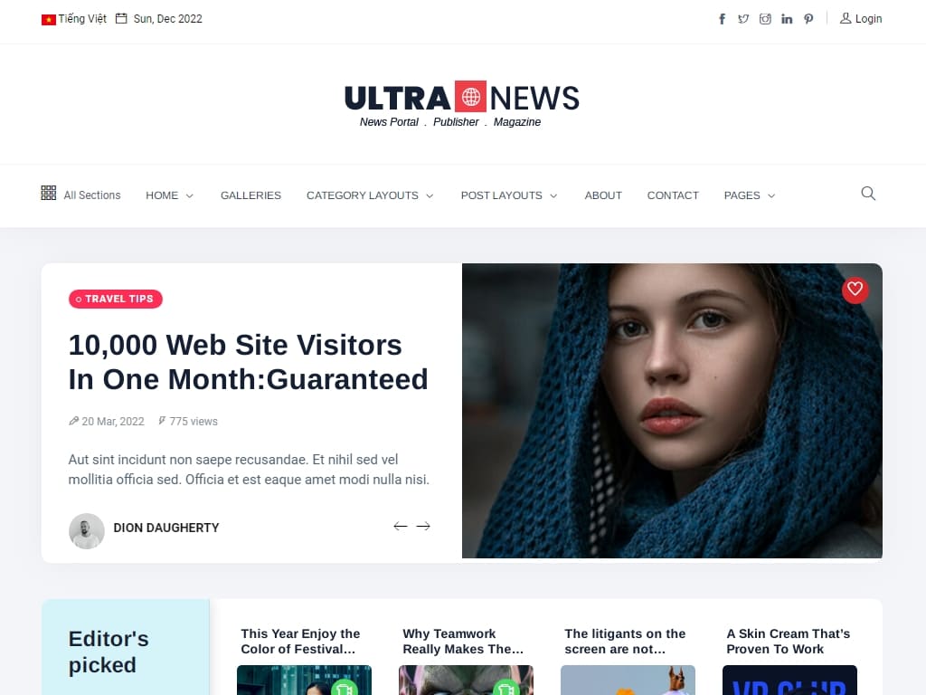 UltraNews - Сайты