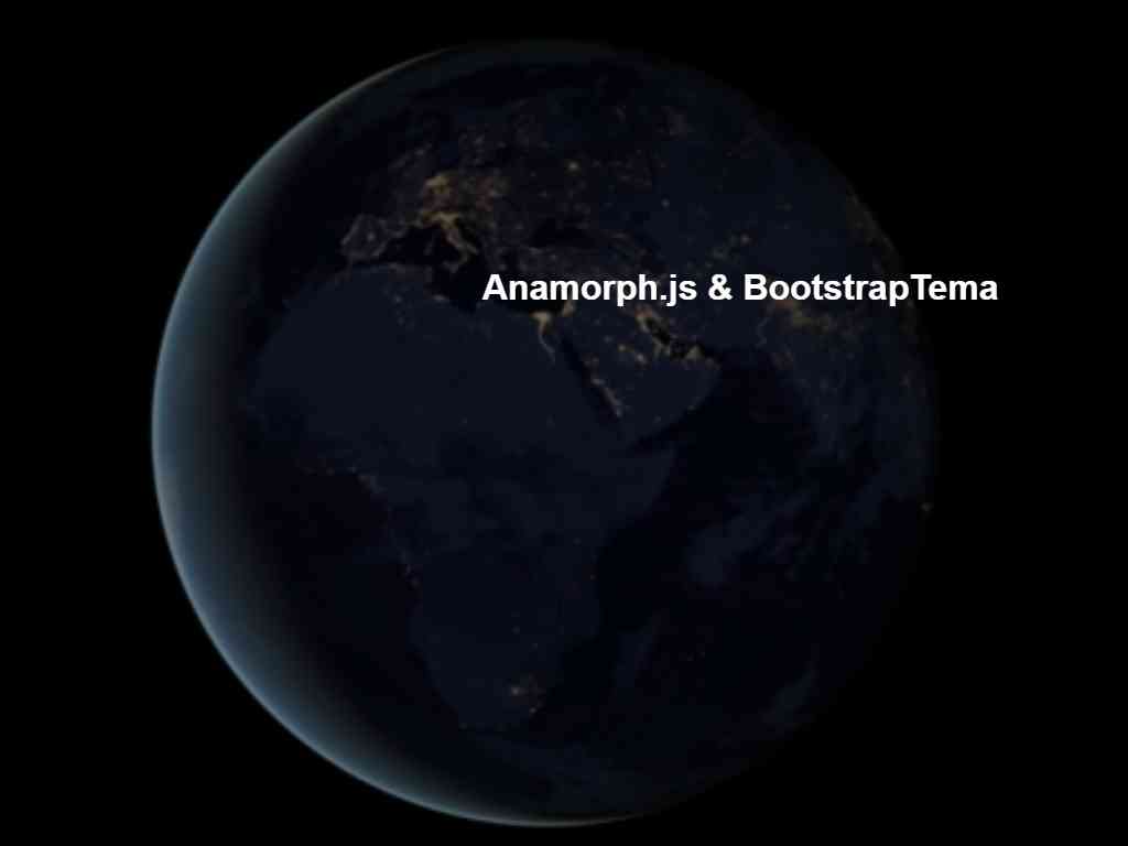 Anamorph.js - Фоновое видео - Дизайн