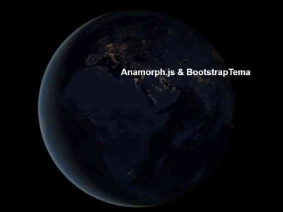 Anamorph.js - Фоновое видео