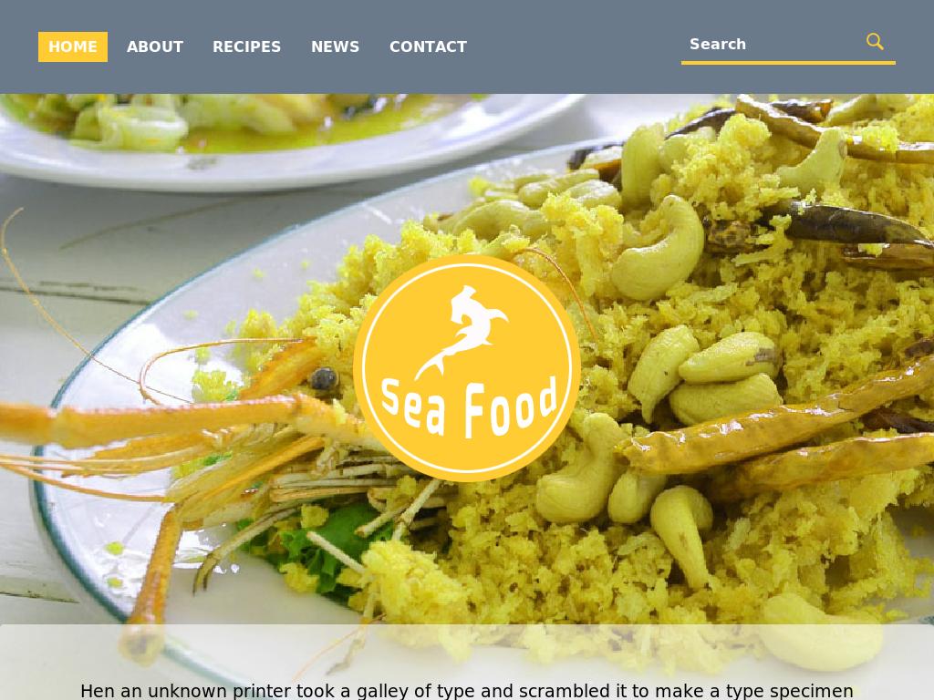 Готовый шаблон для портфолио пищевой компании, сделаны необходимые страницы сайта, используется адаптивная вёрстка Bootstrap 3.