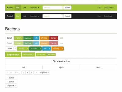 Lime Skin Bootstrap