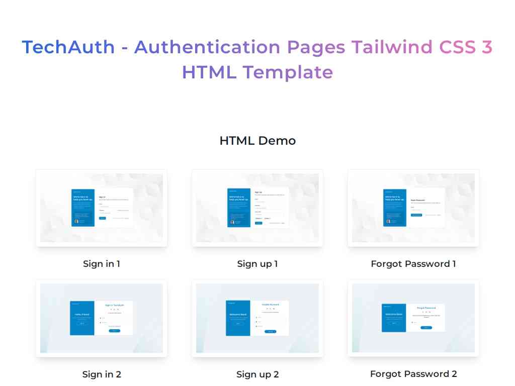 TechAuth - Форма