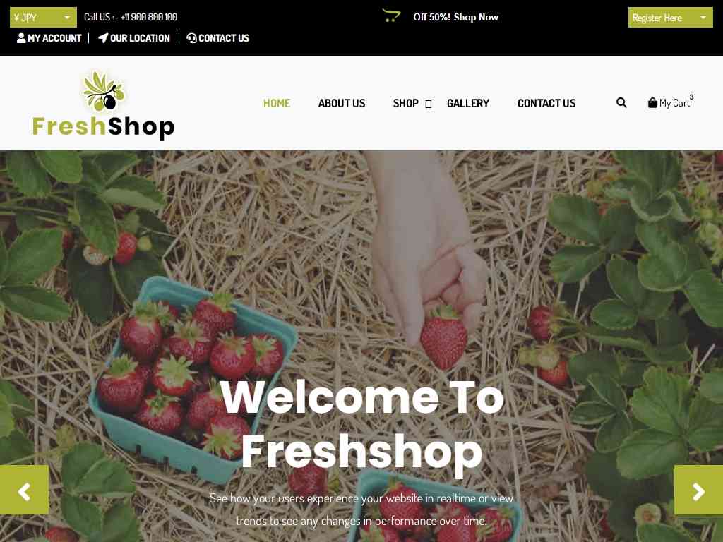Freshshop - Магазин