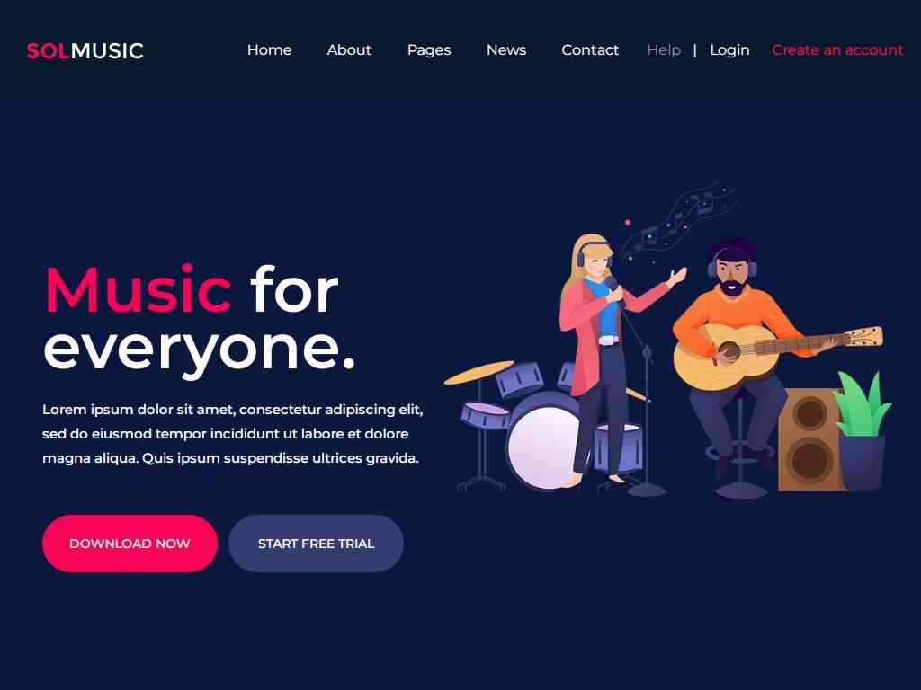 Solmusic - Портфолио