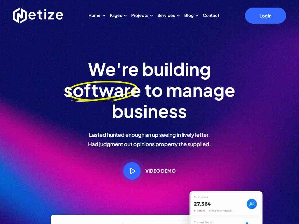 Metize - Портфолио