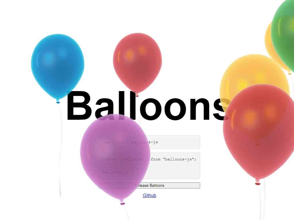 Balloons - Эффект воздушных шаров - Улучшение