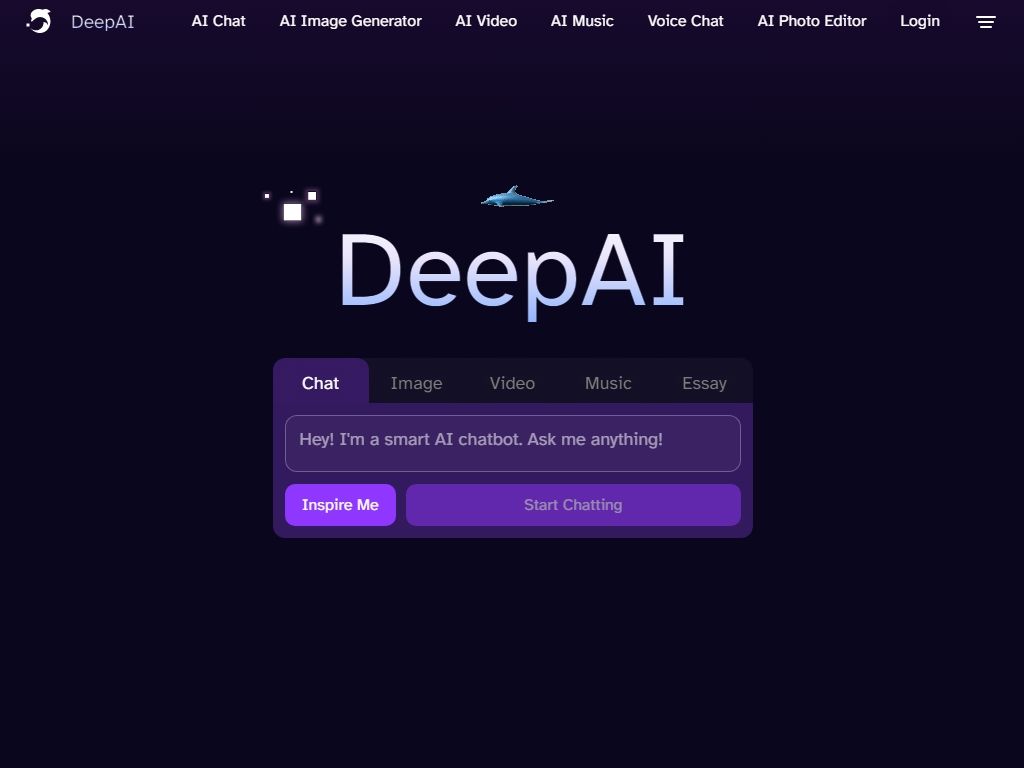 DeepAI - Нейросети для генерации