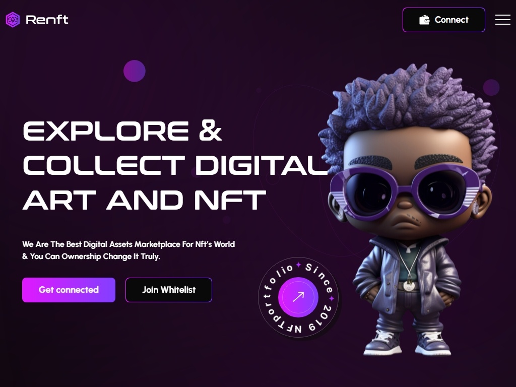 HTML шаблон для вашего одностраничного портфолио NFT или сайта хобби. Он выглядит очень современно и креативно, мы разработали этот шаблон специально для любого лендинга NFT c Bootstrap 5.