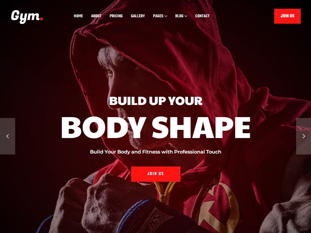 Gym2 - Портфолио