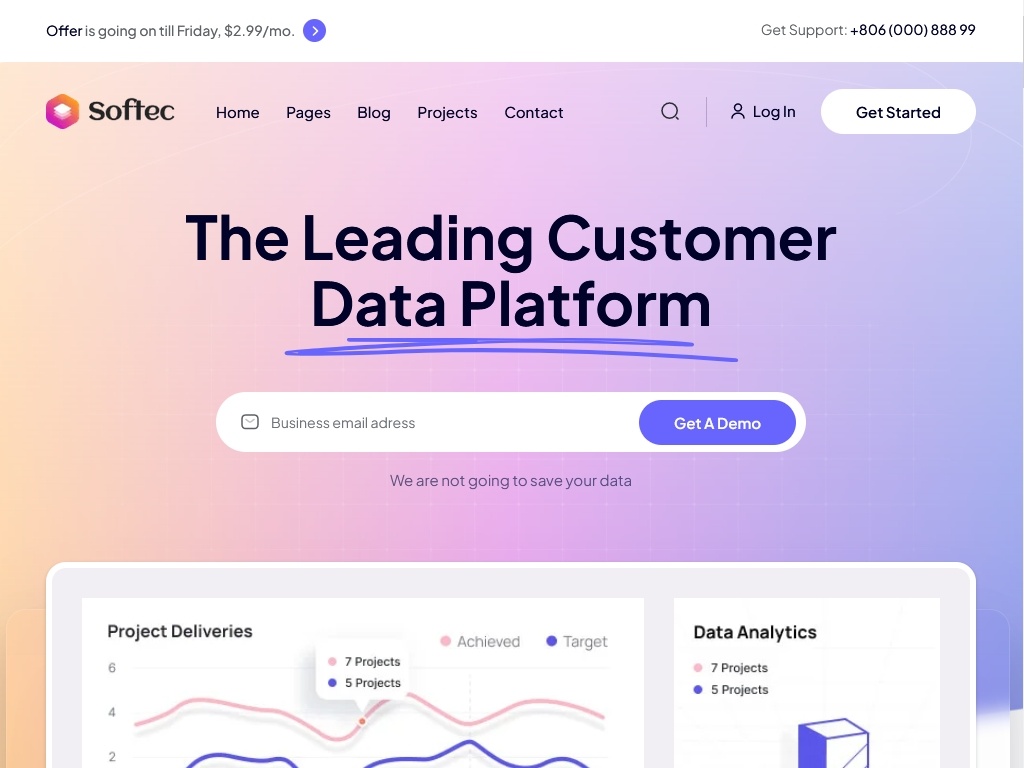 HTML шаблон сайта программного обеспечения, тем кто хочет построить или улучшить любой вид бизнеса в области разработки, предоставит вам возможность создать лучшее агентство, приложение или стартап.