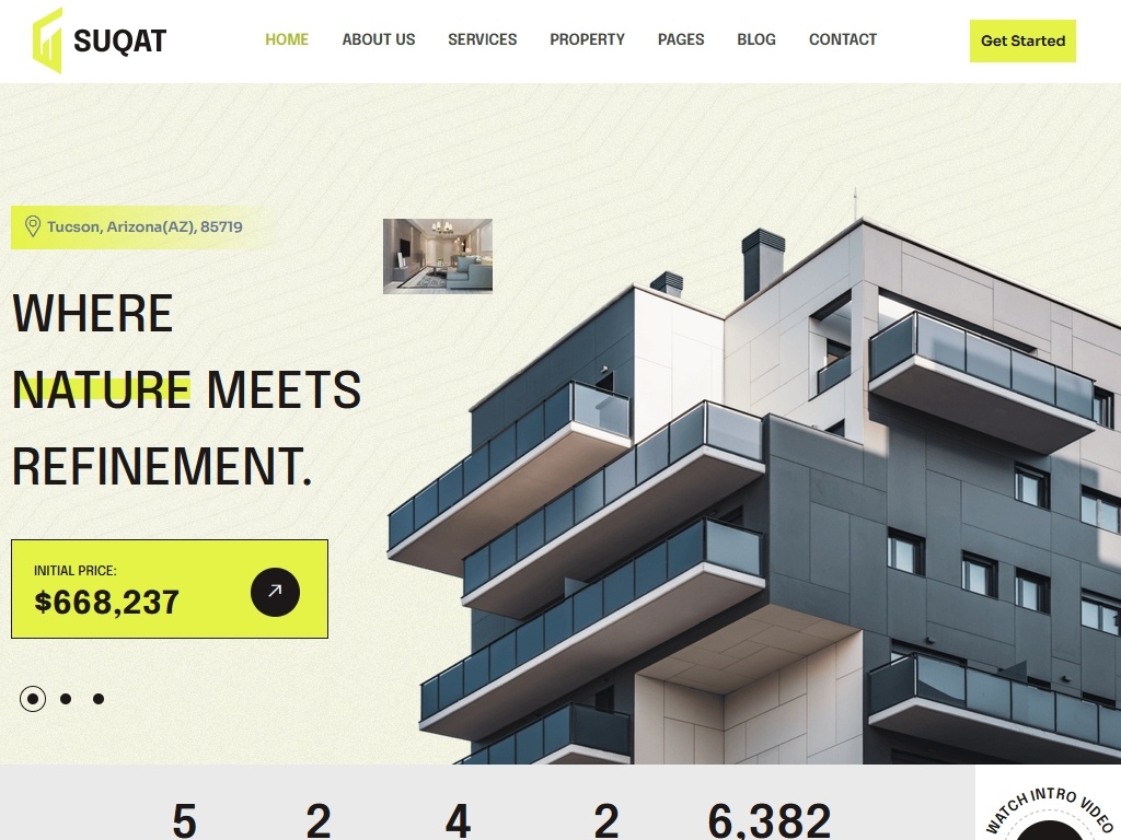 Современный HTML шаблон недвижимости, который идеально подходит для демонстрации списков отдельных объектов недвижимости, шаблон разработан с вниманием к деталям и имеет стильный и современный макет.