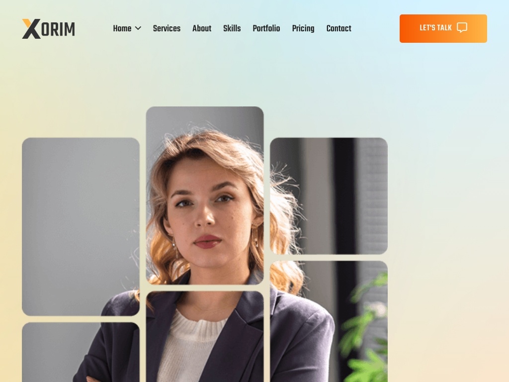 Адаптивный, быстрый и легко настраиваемый современный Bootstrap 5 шаблон личного портфолио. Он подходит дизайнерам, разработчикам, программистам, фрилансерам, художникам и фотографам.