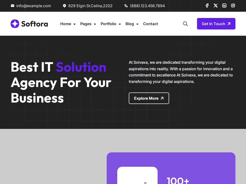 Softora - Портфолио