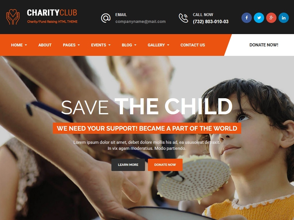 Charity Club - Премиум