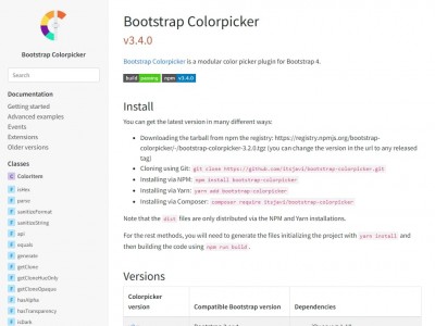 Bootstrap Colorpicker