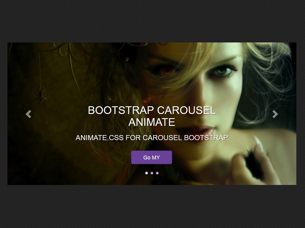 Bootstrap Carousel Animate Effect - Слайдеры