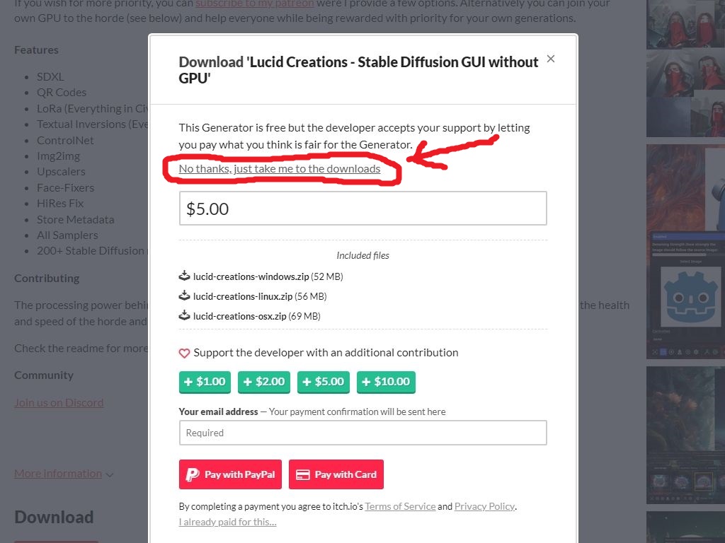 Бесплатное скачивание программы Lucid Creations